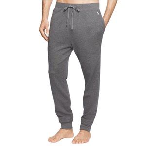 Polo by Ralph Lauren Men’s Waffle-Knit Jogger Pajama Pants | Size 2XL